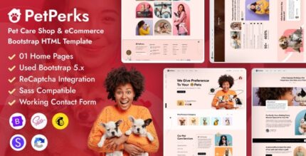 PetPerks - Pet Shop eCommerce Bootstrap HTML Template