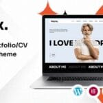 Petrix - Personal Portfolio WordPress Theme