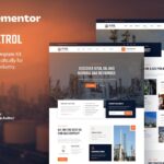 Petrol - Oil & Gas Industry Elementor Template Kit