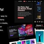 Photoshare - Blog Story & Photos Download WordPress Theme