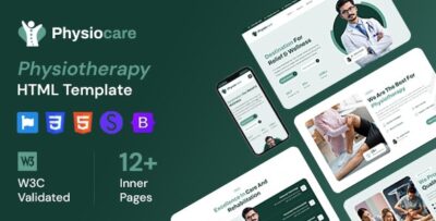 Physiocare - Physiotherapy HTML Template