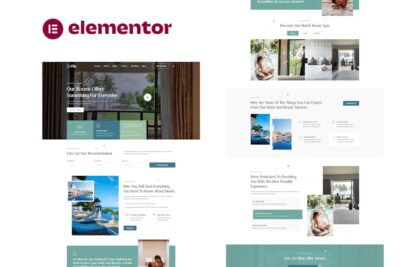 Pila - Hotel & Resort Elementor Template Kit