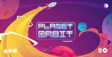 Planet Orbit HTML5 Construct Game