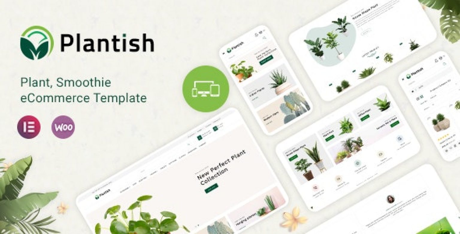 Plantish - Gardening Houseplants Responsive WooCommerce Theme Plantish - Gardening Houseplants Responsive WooCommerce Theme