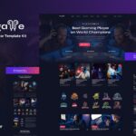 Playgame - Esports Elementor Template Kit
