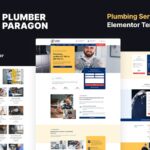 Plumber Paragon - Plumbing Services Elementor Pro Template Kit