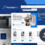 PlumberKit - Plumbing Services Elementor Template Kit