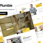 Plumbie - Plumber Services Elementor Template Kit