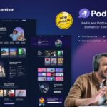 PodSay - Radio & Podcast Station Elementor Template Kit