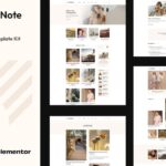 PoetNote - Modern Blog Elementor Pro Template Kit