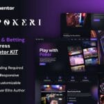 Pokeri - Casino & Betting Elementor Pro Template Kit