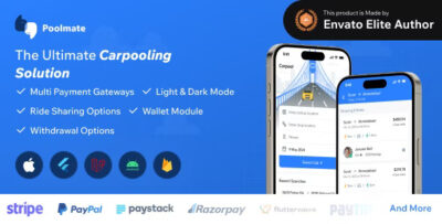 PoolMate BlaBlaCar Clone Complete Carpooling Solution in Flutter
