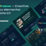 Portnew - Creative Agency Elementor Template Kit