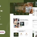 Poso - Personalized Nutrition & Wellness Elementor Template Kit