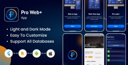 Pro Web Transform Your Website into a Flutter App Web View App Web to App Conversion