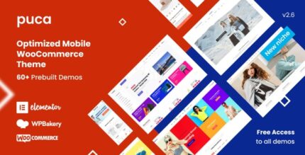 Puca- Optimized Mobile WooCommerce Theme v2.6.21