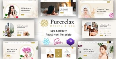 Purerelax - Beauty & Spa React Template