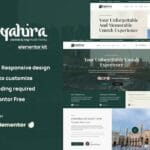 Qahira - Umrah & Hajj Tour Travel Elementor Template Kit