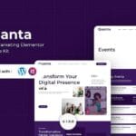 Quanta - Digital Marketing Elementor Template Kit