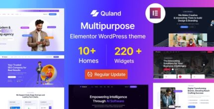 Quland - Landing Page Elementor WordPress Theme