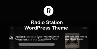 Radion - Radio Stations WordPress Theme