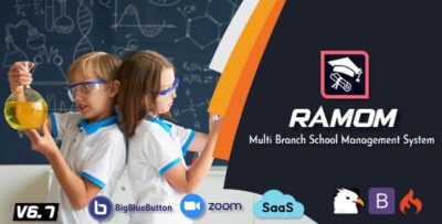 Ramom School- Multi Branch School Management System v6.7