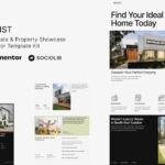 Realist - Real Estate & Property Showcase Elementor Template Kit