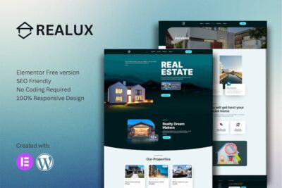 Realux - Real Estate Elementor Template Kit