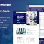 Rekrutmen - Human Resource & Recruitment Agency Elementor Template Kit