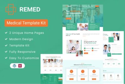 Remed - Medical Clinic Elementor Template Kit