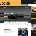 Renax - Car Rental Elementor WordPress Theme