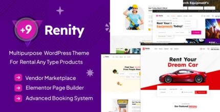 Renity - Multipurpose Rental Marketplace