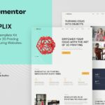 Replix - 3D Printing & Manufacturing Services Elementor Template Kit