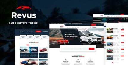 Revus - Automotive & Car Rental WordPress Theme v2.6.5