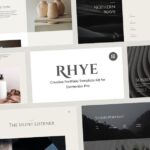 Rhye - Creative Portfolio Elementor Pro Template Kit