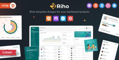 Riho - Bootstrap Admin Dashboard Template