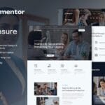 Rinsure - Insurance Agency Elementor Template Kit