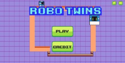 Robo Twins Logic Puzzle Platformer Html5 Game Unity