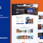 Roofixer - Roofing Service Elementor Pro Template Kit