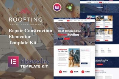 Roofting - Repair Construction Elementor Template Kit