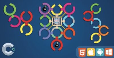 Rotate the Rings (Construct 3 HTML5)