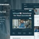 Rovist - Virtual Assistant Service Elementor Template Kit