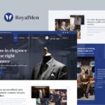 RoyalMen - Tailored Suits Elementor Template Kit