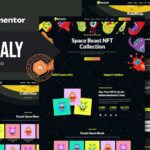 Rozaly - NFT Portofolio Elementor Template Kit