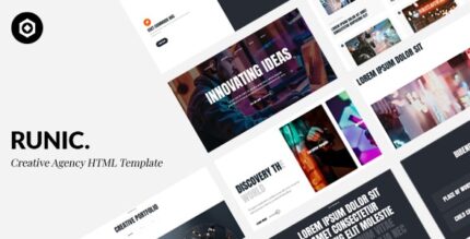 Runic - Creative Agency HTML Template