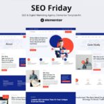 SEO Friday- SEO & Digital Marketing Agency Elementor Pro Template Kit