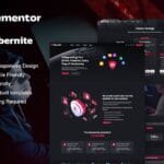 Sabernite - Cyber Security Services Elementor Pro Template Kit