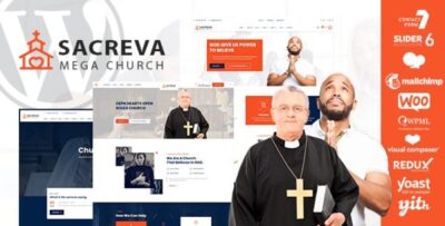 Sacreva - Church WordPress Theme v2.0.3