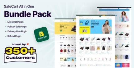 Safecart Bundle Pack - Multi-Vendor Laravel eCommerce platform