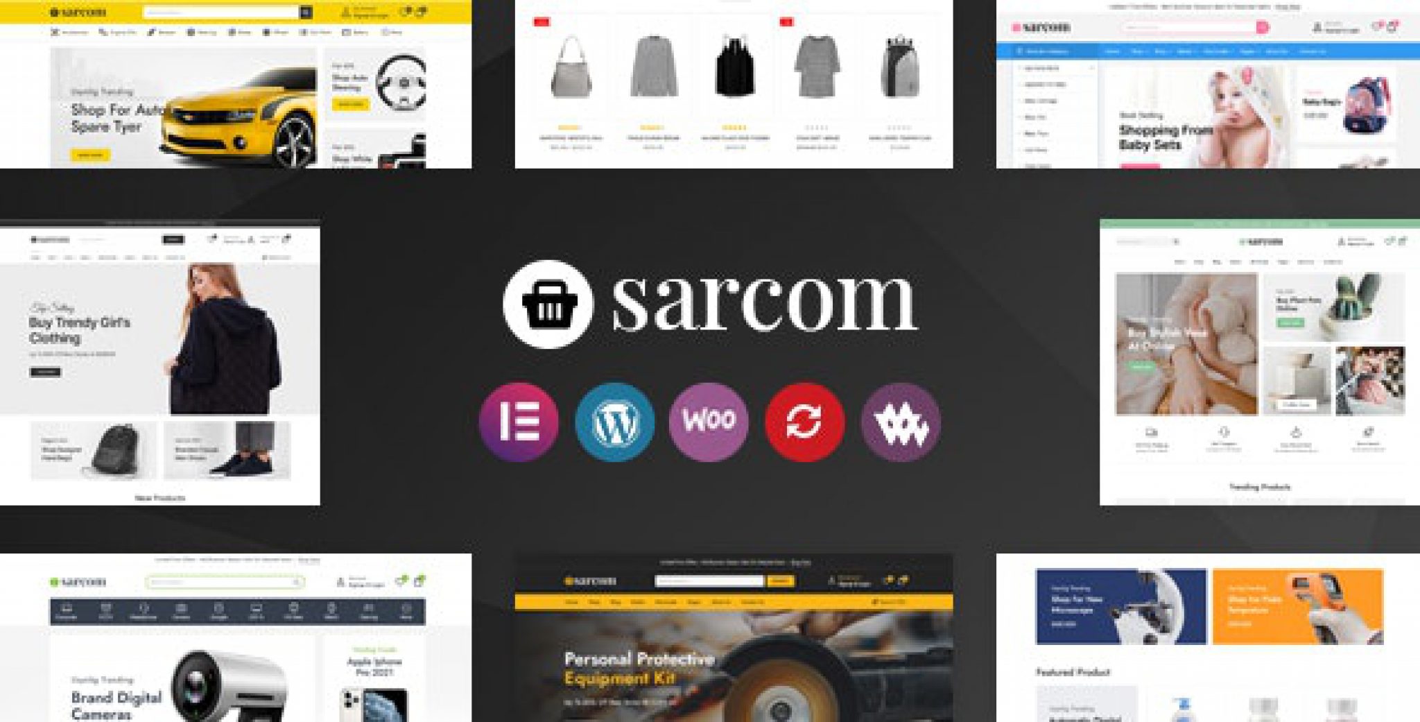 Sarcom - Fashion WooCommerce Theme Sarcom - Fashion WooCommerce Theme